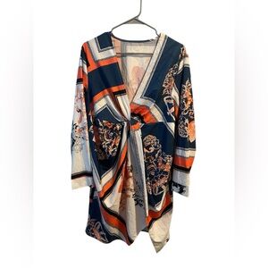 SHEIN Curve Pastel Blouse